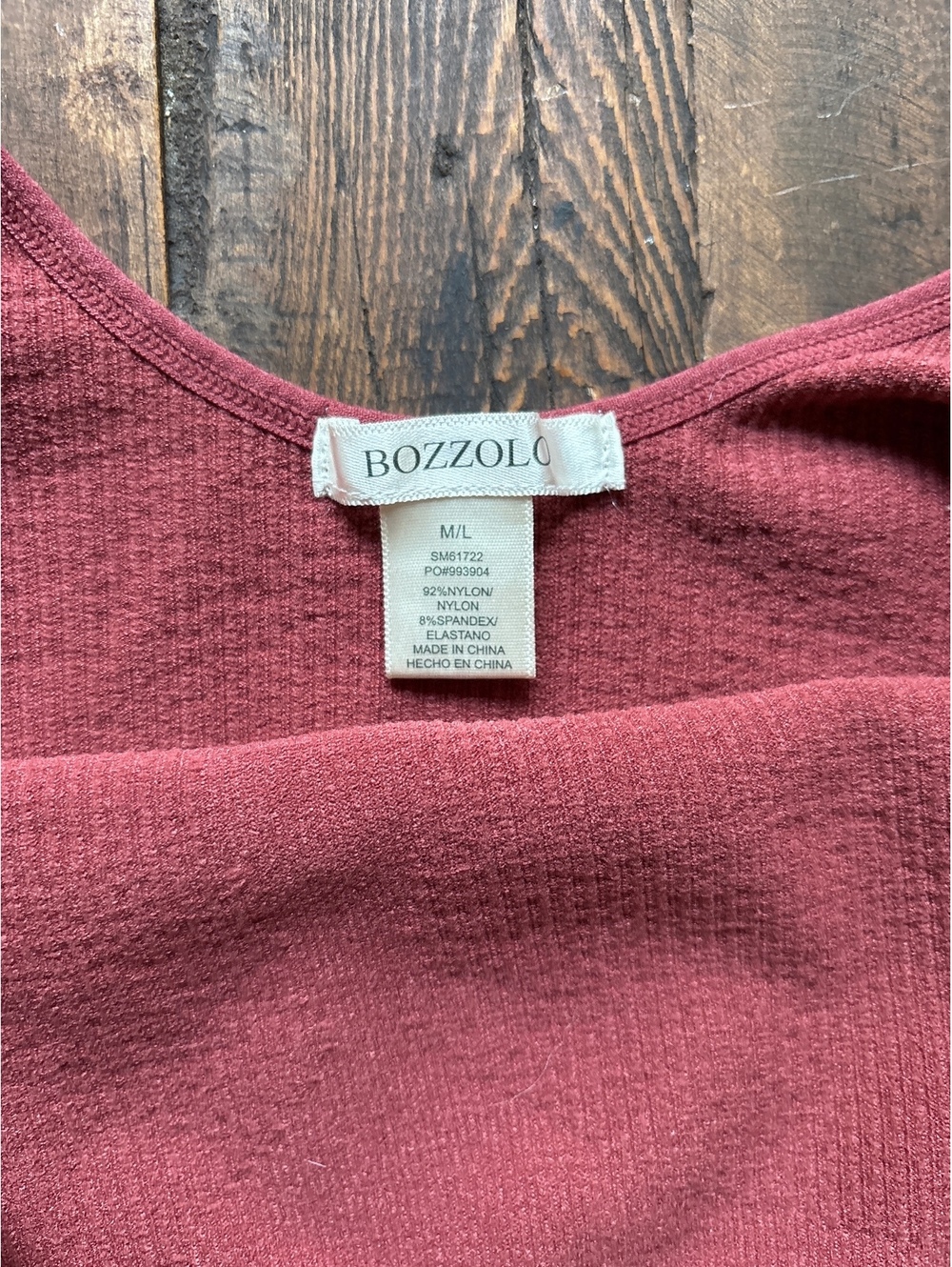 Bozzolo Ribbed Crop Top - Picture 3 of 6